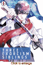 Three Exorcism Siblings <br> Graphic Novels - click to enlarge