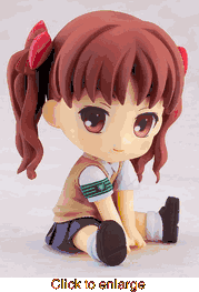 To Aru Majutsu no Index II <br> Petanko Shirai Kuroko <br> Non Scale PVC Figure - click to enlarge