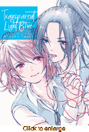 Transparent Light Blue <br> Graphic Novels - click to enlarge