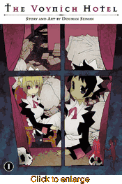 Voynich Hotel <br> Graphic Novels - click to enlarge