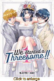 We Started a Threesome <br> Graphic Novels - click to enlarge