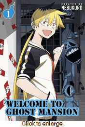Welcome to Ghost Mansion <br> Graphic Novels - click to enlarge