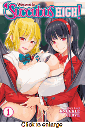 Welcome to Succubus High <br> Graphic Novels - click to enlarge