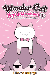 Wonder Cat Kyuu-chan <br> Graphic Novels - click to enlarge