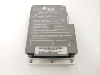 Sun / 501-5816  466MHz UltraSPARC II(8MB Cache Blaze) Mirrored SRAM Mirrored Tag SRAM    -- Sun Parts