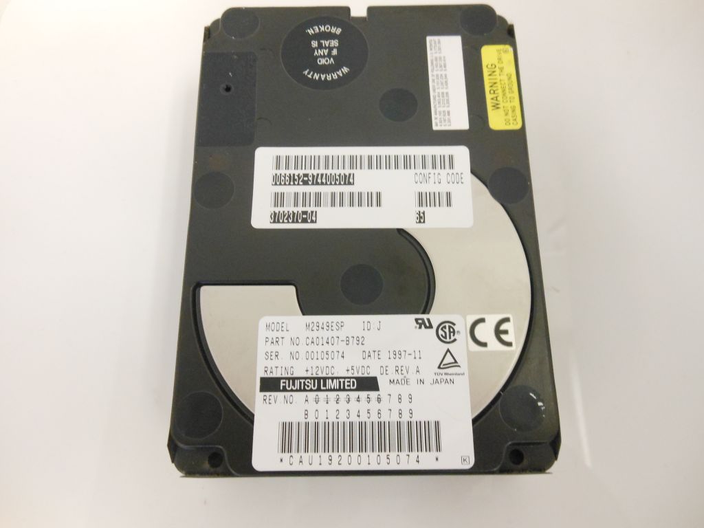 Sun / 370-2370 Fujitsu M2949 (9.1GB) -- Sun Parts.