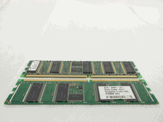 Sun 540-6228 / 370-6201 /  X7602A /  512MB DDR Memory Option, SPD 1.0 (2 x 256MB DIMMs) -- Sun Parts