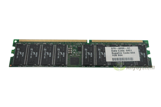 Sun / 370-6203 /   X7604A  / 2GB DDR Memory Option, SPD 1.0 (2 x 1GB DIMMs) -- Sun Parts