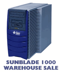 Sun Blade 1000<br>2GB RAM <br>(2) 750MHz Cpu