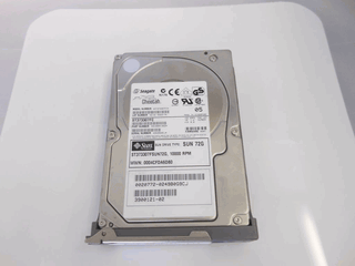 Sun / X6805A / 540-5408 /  390-0165 / 73.4GB - 10000 RPM FC-AL, Disk Assembly with 1 bracket -- Sun Parts