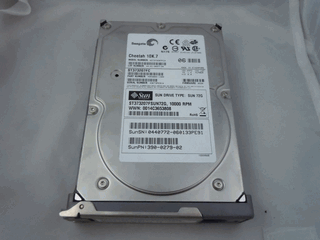 Sun / X6805A / 540-6604 / 73.4GB - 10000 RPM, Disk Assembly with 1 bracket, -- Sun Parts
