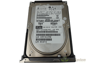 Sun / XRA-FC1CB-146G10K / 540-6605 / 146GB - 10000 RPM, Disk Assembly with 1 bracket, -- Sun Parts