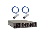 System Storage DS3400 Single Controller Express - 2x 5m Fiber Optic Cable LC-LC & 2x 4Gbps SW SPF Trans