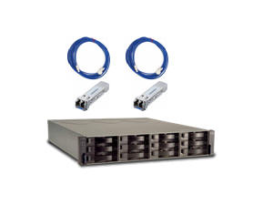 System Storage DS3400 Single Controller Express - 2x 5m Fiber Optic Cable LC-LC & 2x 4Gbps SW SPF Trans