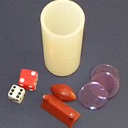 Game Dice, Markers, Shakers