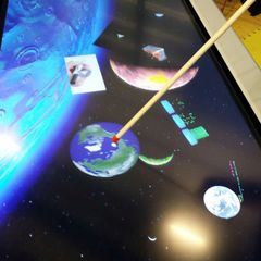 Pointer on smart board screen