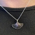 Ginkgo Leaf Pendant: Resilient and Beautiful - New Design!