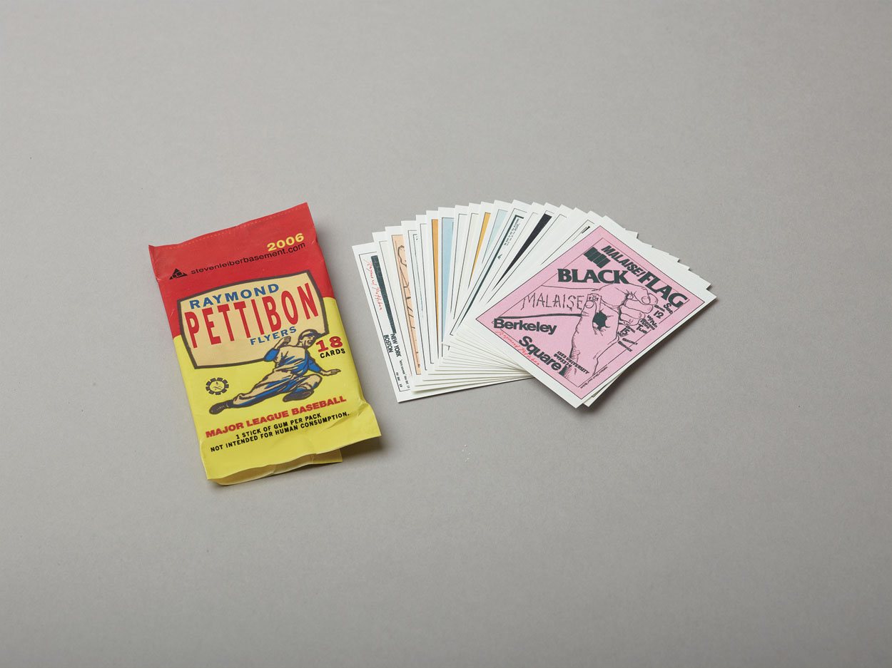 Raymond Pettibon flyers produced as dealer catalog 45, August 2006, is reproduced from 