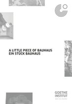 A Little Piece of Bauhaus