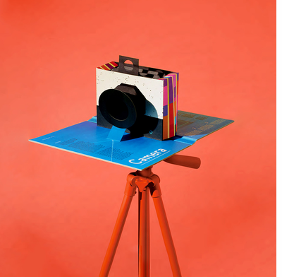 A new edition of Kelli Anderson�s acclaimed pop-up book camera
