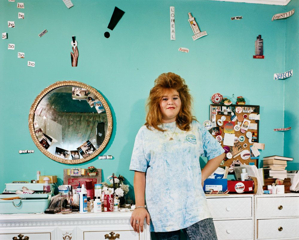 "Donna D., 16, Syracuse, New York, 1990." From 