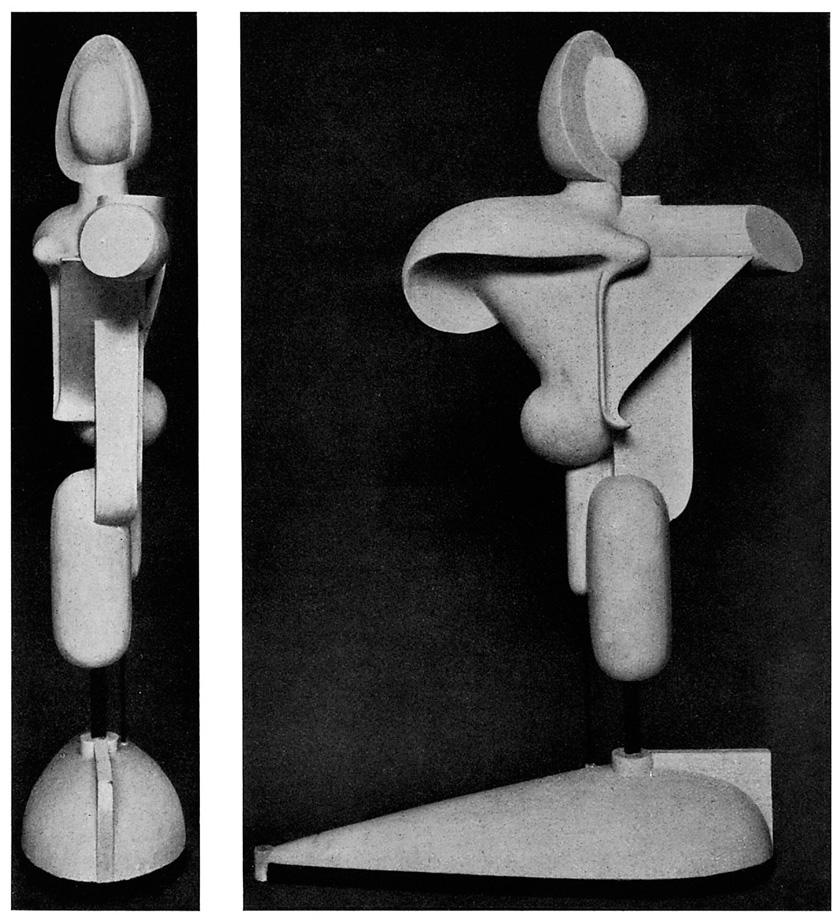 Oskar Schlemmer, sculpture, 1923, from 
