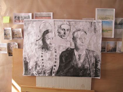 Antonio L. García paintings & sculpture A Visit to the Studio of Antonio López García