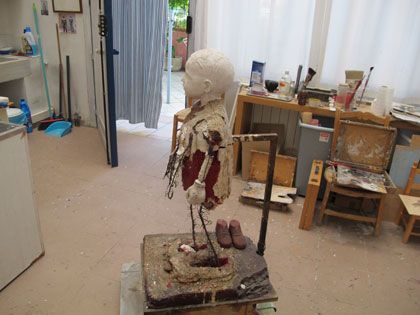 Antonio L. García paintings & sculpture A Visit to the Studio of Antonio López García