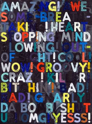 Amazing! Mel Bochner Prints