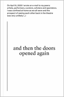And Then the Doors Opened Again