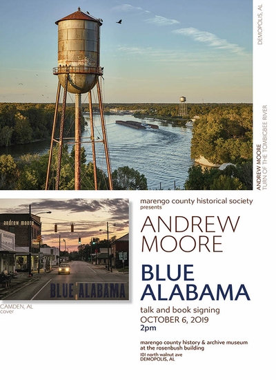 Andrew Moore on 'Blue Alabama' at Marengo County History & Archive Museum, Alabama