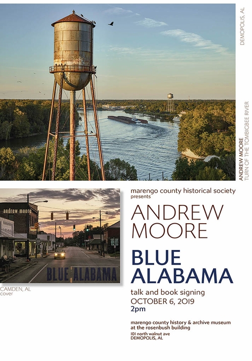 Andrew Moore on 'Blue Alabama' at Marengo County History & Archive Museum, Alabama