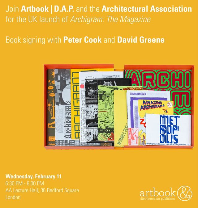 Architectural Association presents the UK launch of 'Archigram