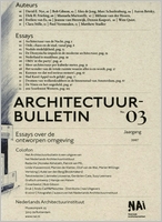 Architecture Bulletin 03: Essays on the Designed Environment