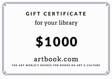 ARTBOOK $1000.00 Gift Certificate