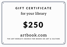 ARTBOOK $250.00 Gift Certificate