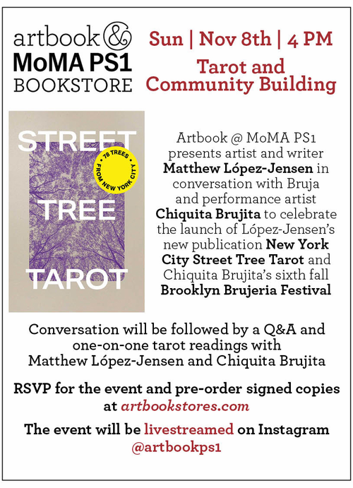 Artbook @ MoMA PS1 Bookstore presents Matthew L�pez-Jensen and Chiquita Brujita on Tarot and Community Building