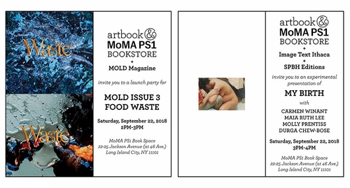 Artbook @ MoMA PS1 Bookstore signings and launch events at the NYABF 2018