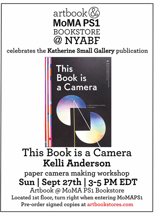 Artbook @ MoMA PS1 Bookstore talks and signings at Printed Matter's NY Art Book Fair 2026!