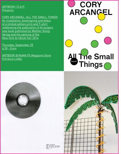 ARTBOOK @ MoMA PS1 Presents Cory Arcangel at the NYABF Opening