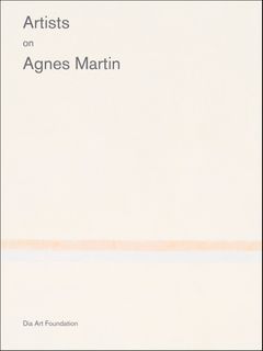 Artists on Agnes Martin