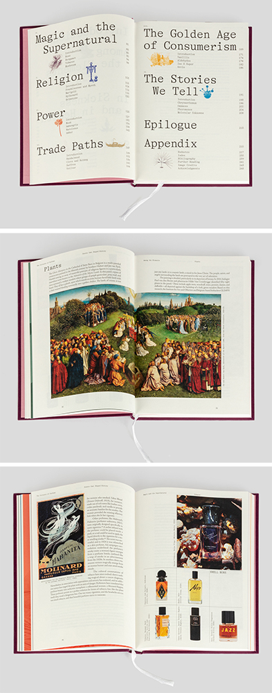 Spreads from  �The Cultures of Perfume: Scents that Shaped History� by Saskia Wilson-Brown. Published by D.A.P. Distributed by Artbook | D.A.P.