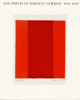 Barnett Newman: Prints 1961-1969
