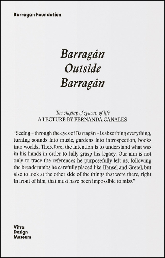 Barragán Outside Barragán ARTBOOK | D.A.P. 2025 Catalog Books