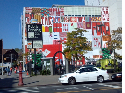 Barry McGee Installs Brooklyn Mural