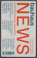 Bauhaus News: Contemporary Remarks