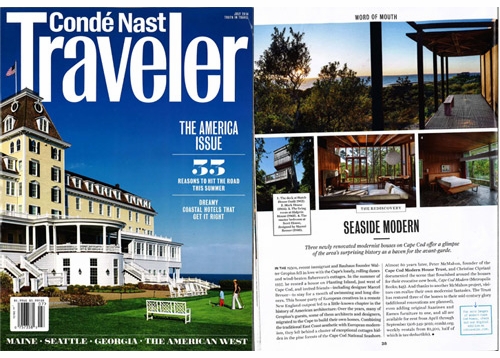 Bestseller Cape Cod Modern Featured in 'Conde Nast Traveler' and 'Elle Decor'