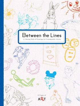 Between the Lines: A Coloring Book of Drawings by Contemporary Artists