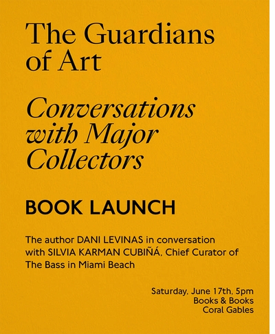Books & Books Coral Gables presents Dani Levinas & Silvia Karman Cubi on 'The Guardians of Art'