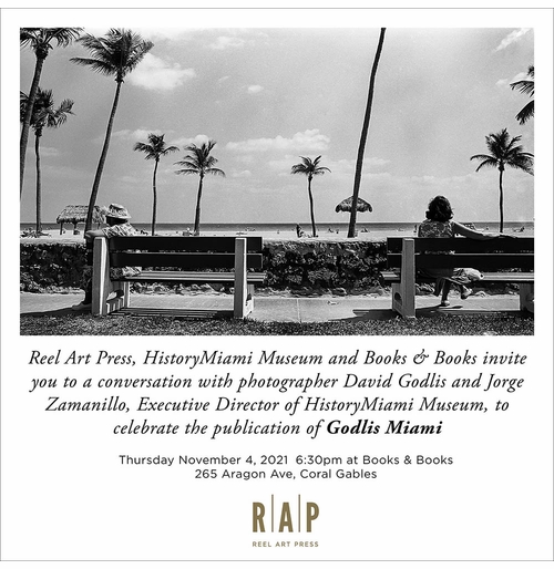 Books & Books presents David Godlis and Jorge Zamanillo in conversation for the in-person Coral Gables launch of 'Godlis: Miami'